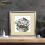 (7x7" Pic (9x9" Frame)) Square Size Silver Poster Frame / Frames For Print / Picture Frame / Photo Frame With Ivory Mount 6