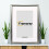 (A3 Pic (A2 Frame)) Silver Poster Frame / Photo Frame / Custom Photo Frame / Wedding Photo Frame With White Mount 8