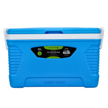 (Blue, 32 L) Royalford Portable Insulated Ice cooler Box