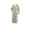 Slenderella (Small - UK 10/12) Slenderella Ladies Fairisle Fleece Shawl Collar Dressing Gown 1