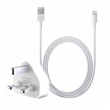 Official Apple 5W Mains Charger A1399 + Lightning Cable MD818 For iPhone, iPad, And iPod