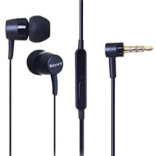 Official Sony MH750 In-Ear Stereo Headset Earphones Black