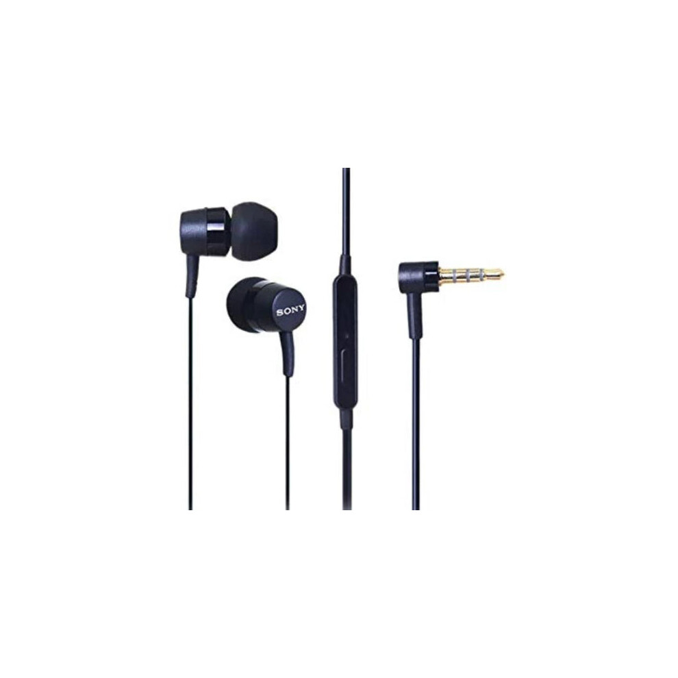 Official Sony MH750 In-Ear Stereo Headset Earphones Black