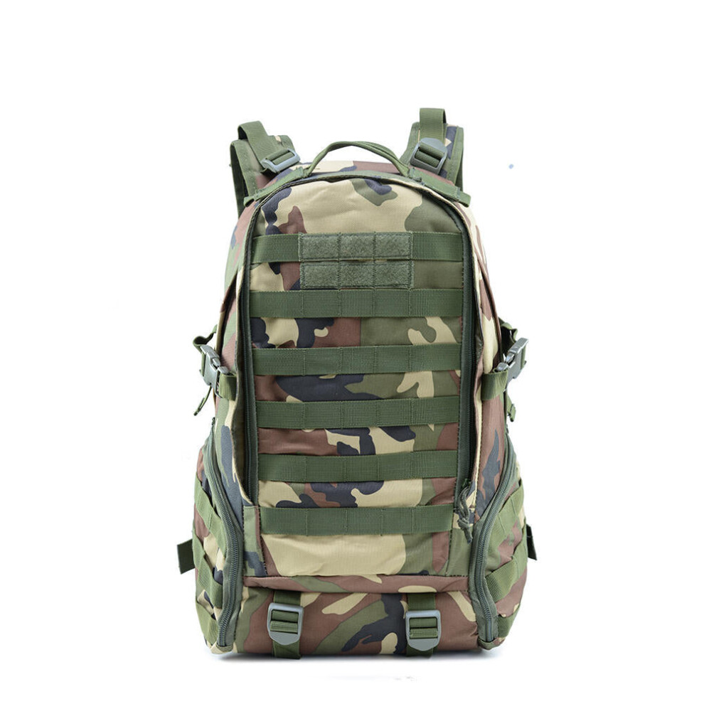 (Jungle camo) 27L Outdoor Waterproof Molle Military Tactical Bag Sling Backpack Travel Assault Bag