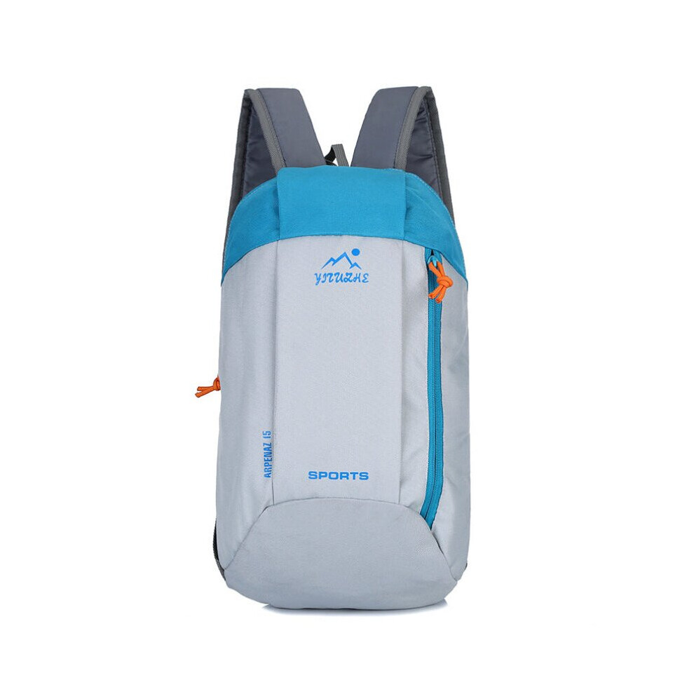 (light blue) 10L Waterproof Camping Hiking Bag Travel Rucksack Backpack Outdoor Foldable Bag