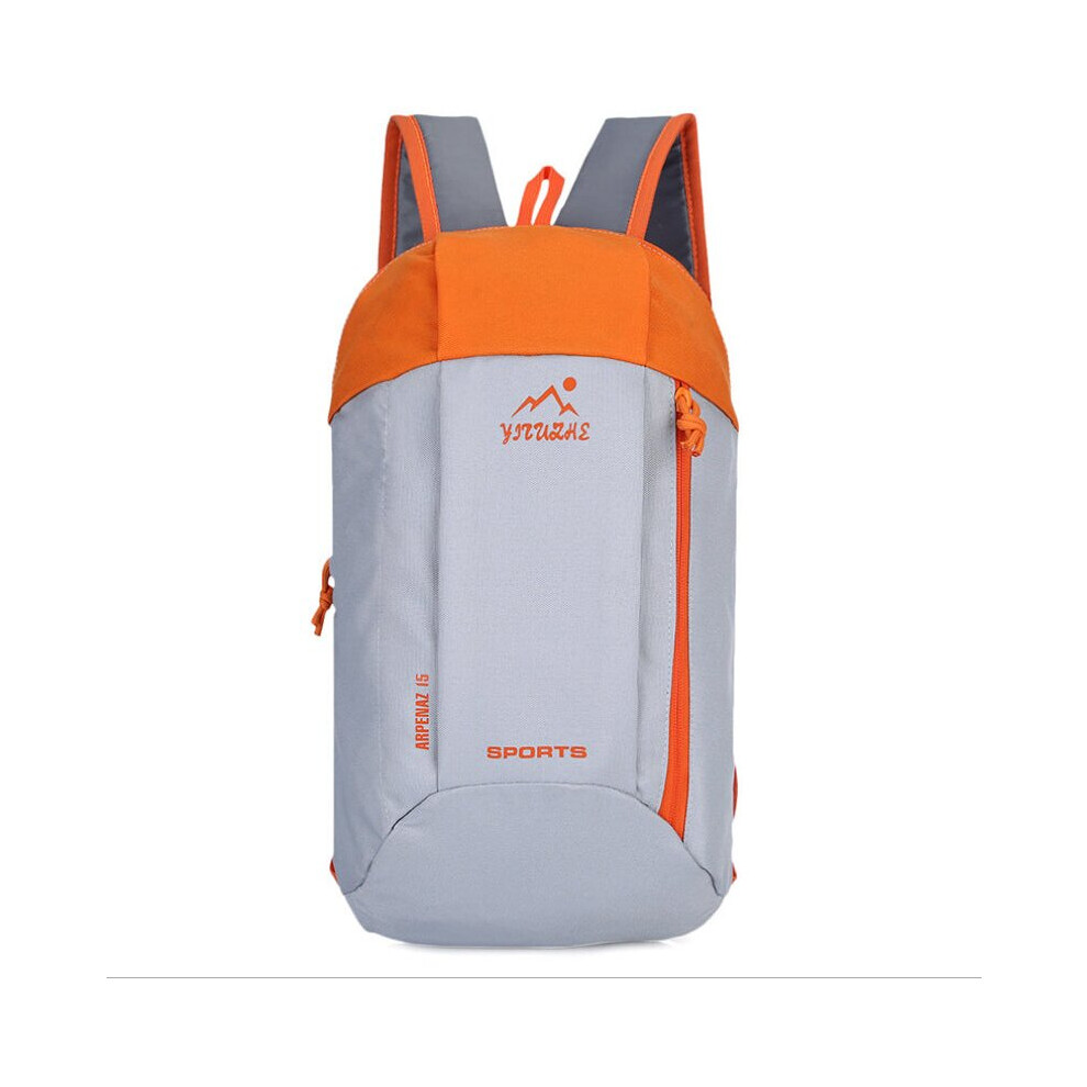 (Orange) 10L Waterproof Camping Hiking Bag Travel Rucksack Backpack Outdoor Foldable Bag