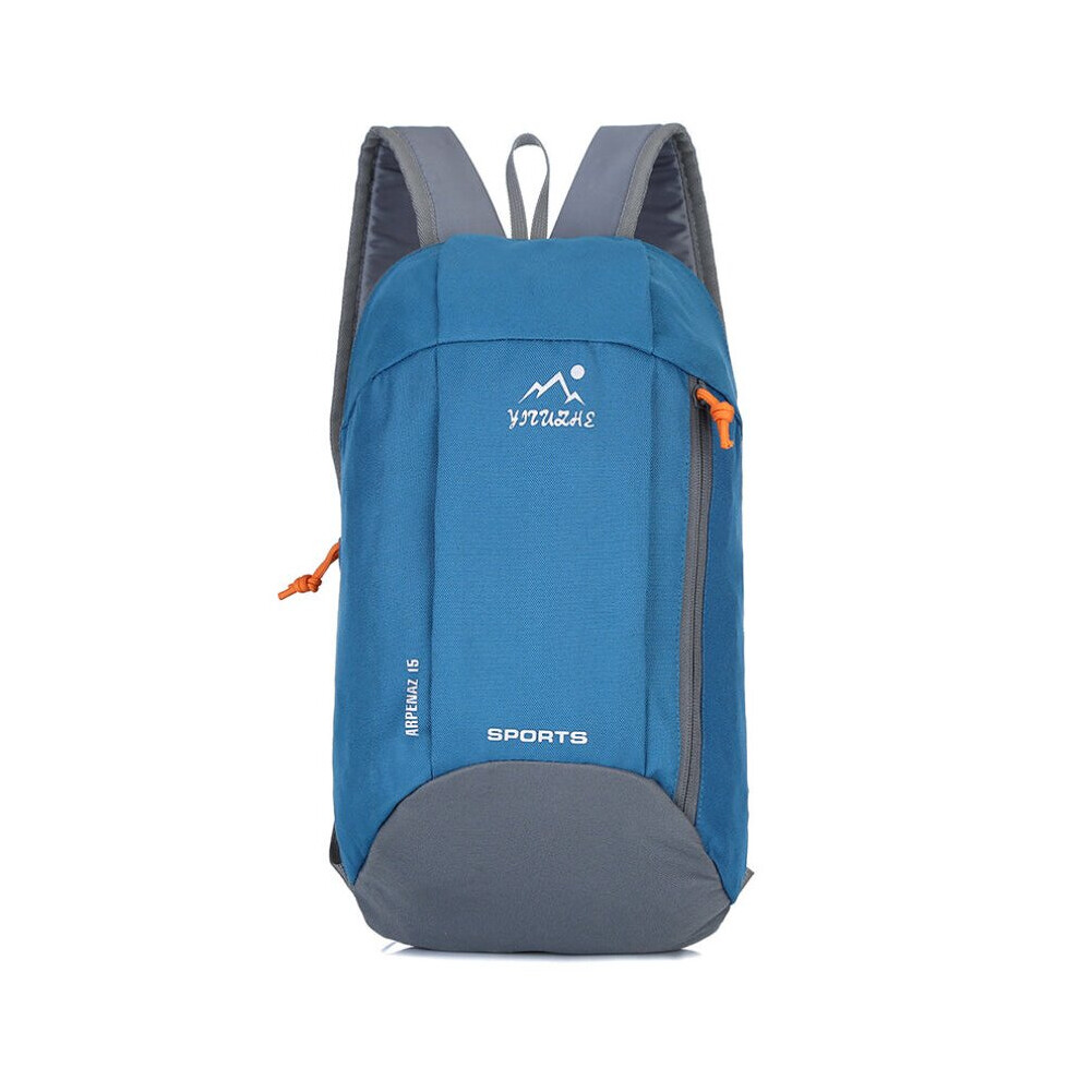 (Blue) 10L Waterproof Camping Hiking Bag Travel Rucksack Backpack Outdoor Foldable Bag