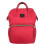 (Black) 24L Waterproof Baby Diaper Nappy Backpack Multifunctional Large Changing Bag 10