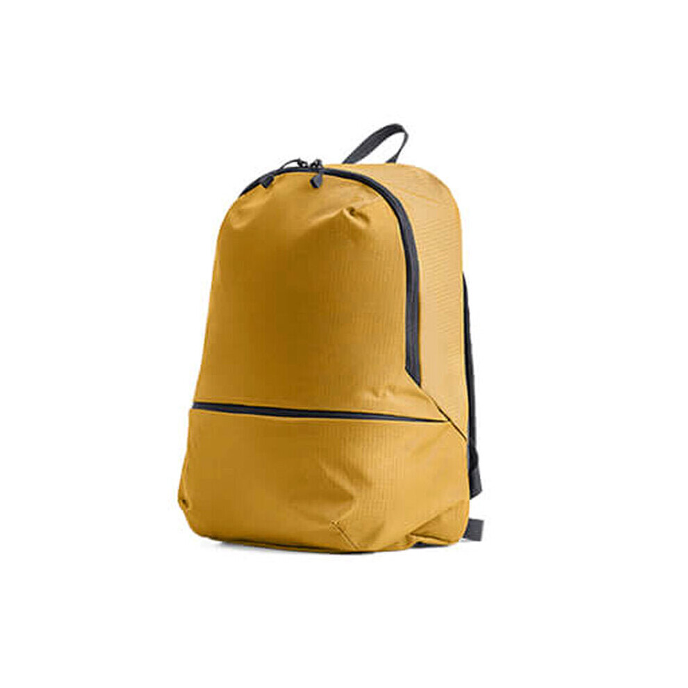 (Yellow) 11L Backpack Waterproof Men Women School Bag 14inch Laptop Shoulder Bag Lightweight Outdoor Travel Backbag