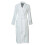 Slenderella (Large - UK 16/18) Slenderella Ladies White Cotton Velour Waffle Shawl Collar Bath Robe 1