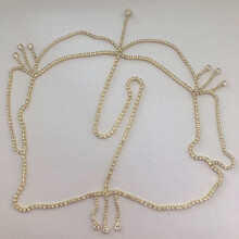 (  Gold) Wedding Jewelry Crystal Head Chain Wedding Headpieces Crystal Rhinestone