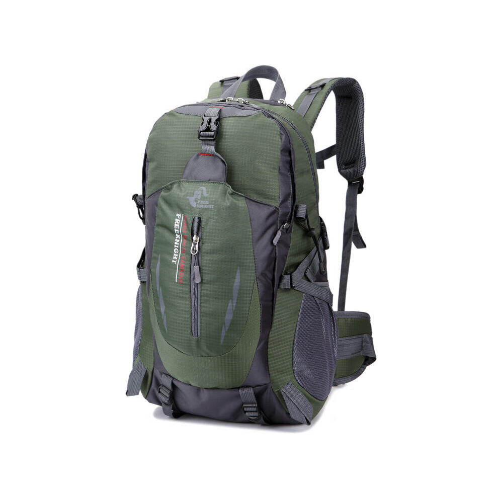 (Army Green) 30L Sports Bag Men Women Backpack Outdoor Traveling Hiking Climbing Camping Mountaineering Bag