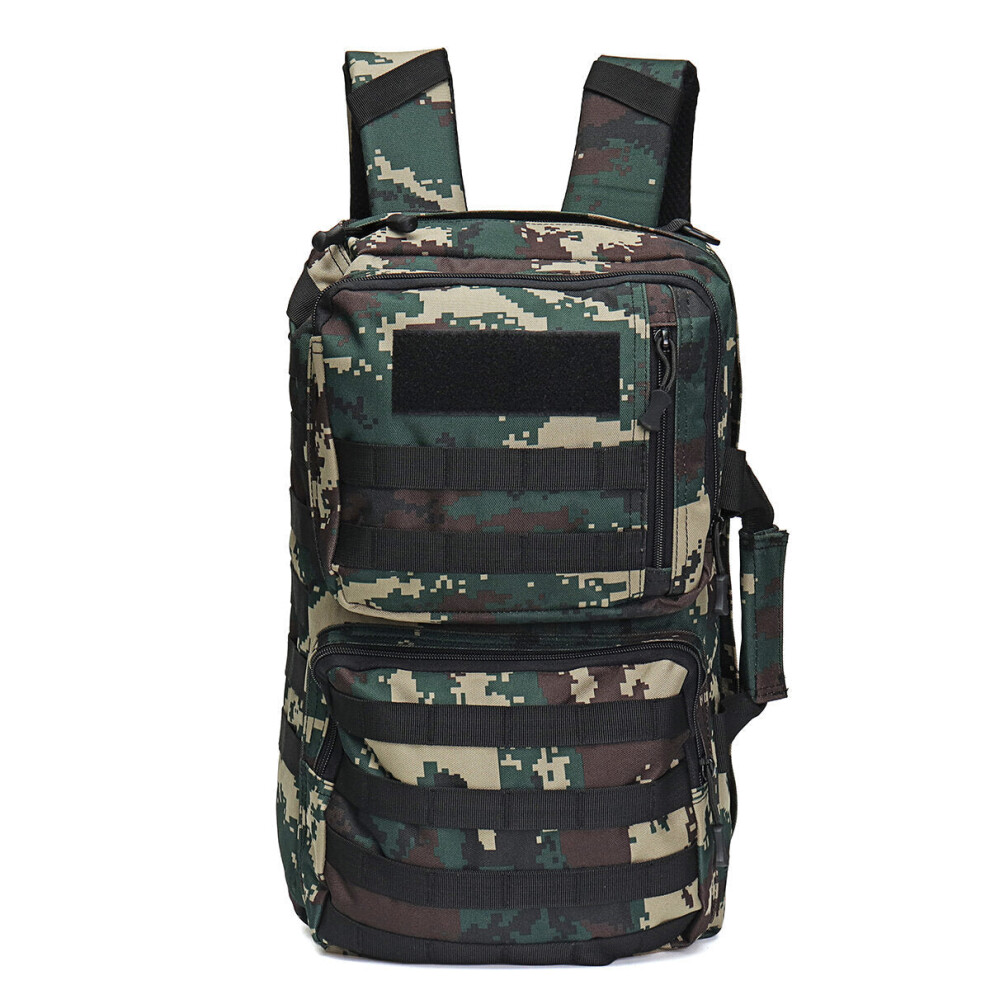 (Camo) 50L Outdoor Tactical Army Backpack Rucksack Waterproof Camping Hiking Travel Bag