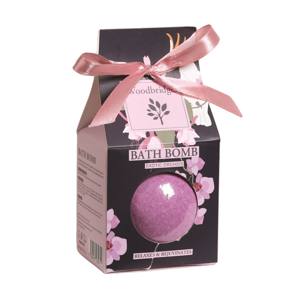 Woodbridge Fragranced Bath Bomb Exotic Orchids Floral Scented Beauty Gift