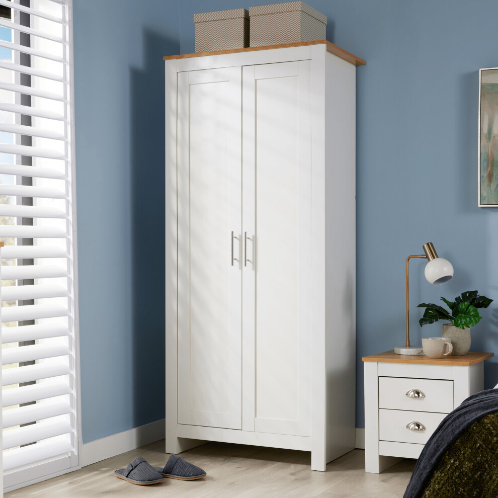 Camden 2 Door Bedroom Wardrobe Storage Unit