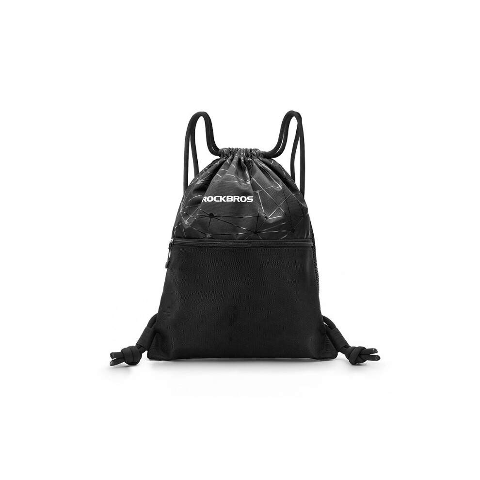 6.5L Drawstring Backpack Breathable Fitness Sports Bag Camping Travel Shoulder Bag