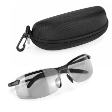 UV400 polarisierte Sonnenbrille intelligente photochrome anti-blendende Sichtbrille