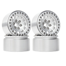 4 Stück Aluminiumlegierung 1. 9 Beadlock Felgen für 1/10 RC Crawler Axial