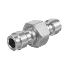 8 mm Paintball PCP Schnellverschluss - Doppelstecker Kupplung