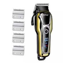Kemei KM-1990 Professional Hair Clipper for Barber Rechargeable Trimmer Hair Shaving Cut