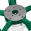 400W 5 Blade Wind Turbine Generator Lantern Vertical Axis built-in controller 6