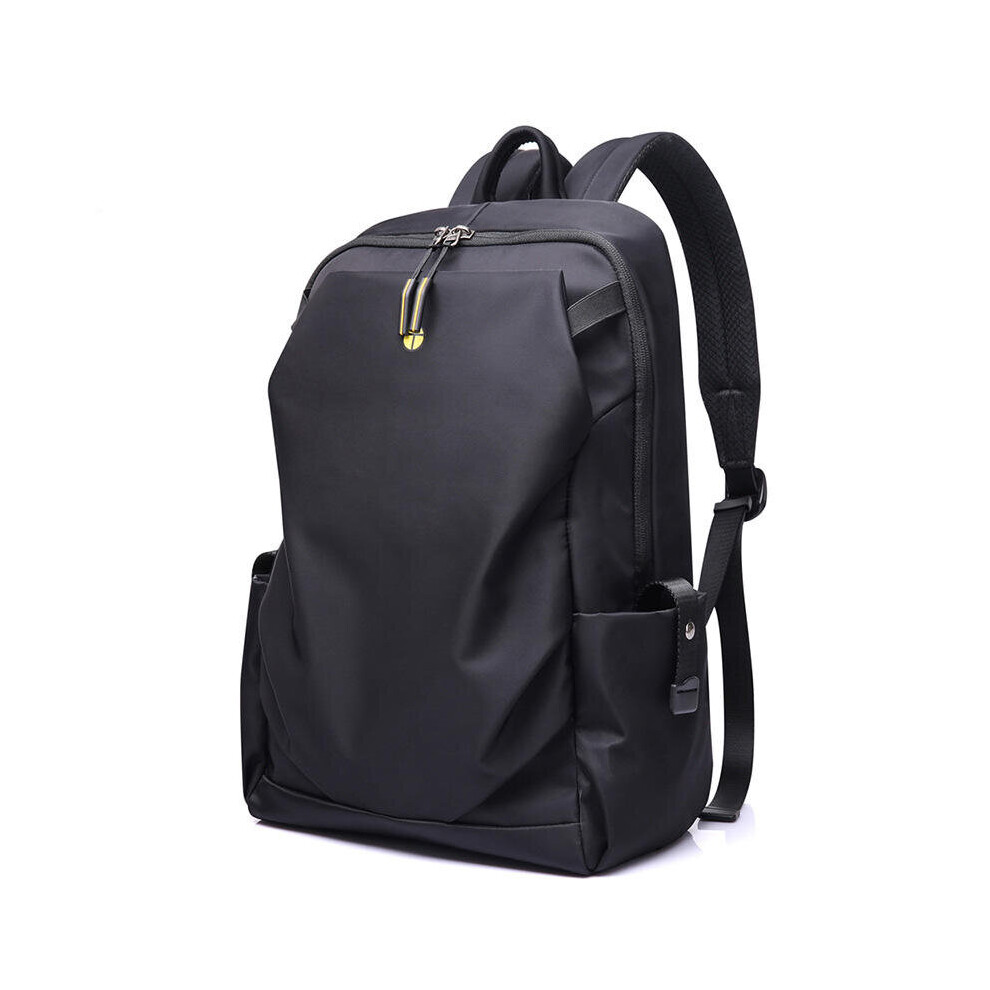 (Black) 20L USB Backpack Anti-thief 16 Inch Laptop Bag Camping Travel Bag Shoulder Pack Back Zip Pocket