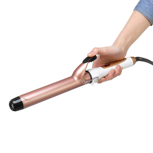 Electric Hair Rotating Salon Curler Tool Ceramic Curling Wand Hair Wave Curler on OnBuy