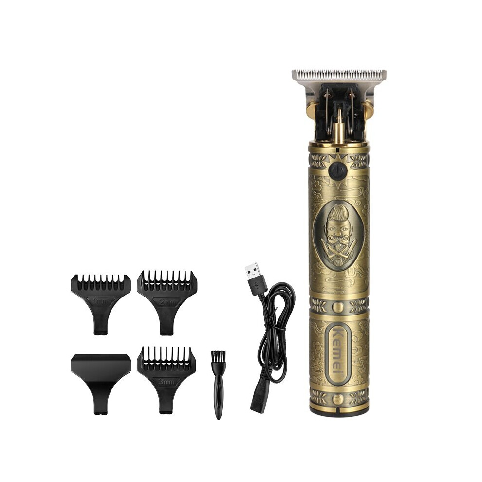 kemei Barber Shop Oilhead Electric Hair Trimmer Professional Haircut Shaver Carving Hair Beard Machine Styling Tool  KM-700B