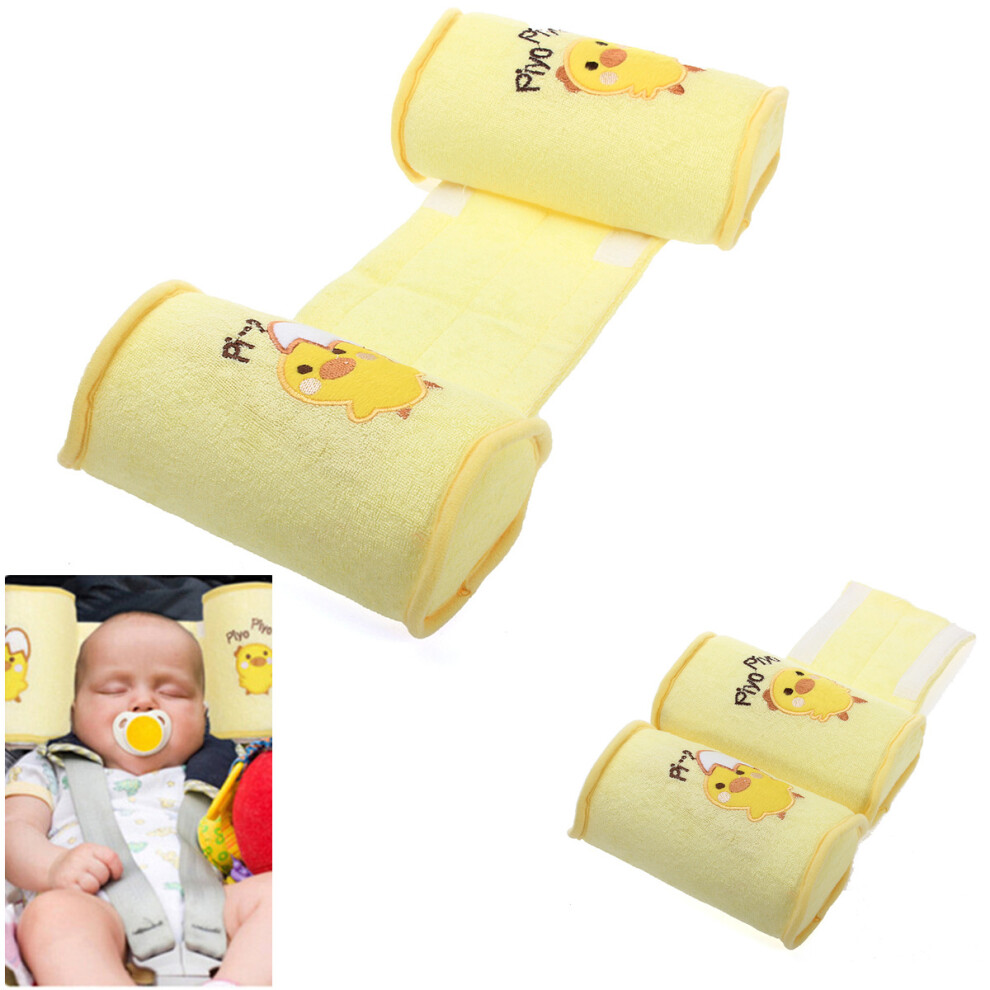 Baby Newborn Infant Sleep Prevent Positioner Anti Roll Pillow Flat Head Cushion