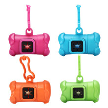 Borse per la raccolta delle feci per cani a forma di osso portatili sacchetti di plastic per la toilette raccoglitore di feci accessori per a