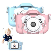 Fotocamera digitale 1080P HD per bambini impermeabile con schermo da 2 pollici videocamera da 32GB per giocattoli per ragazze video 1080P per b