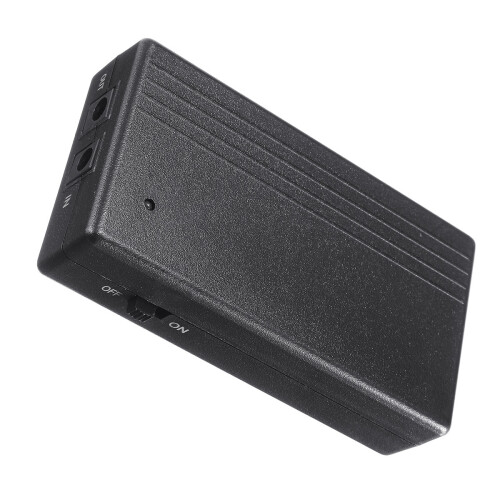 Portable 12V 2A 22.2W Mini UPS Uninterrupted Power Supply Adapter For Camera Router Replace 1