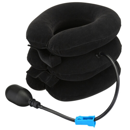 Draagbare Opblaasbare Cervicale Kraag Nekverlichting Traction Steun Apparatuur 1