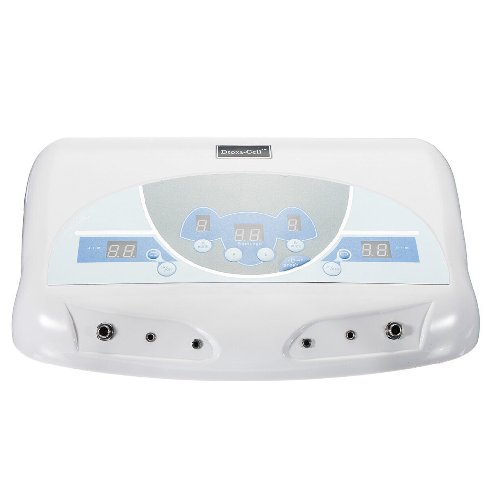 Dual Ionic Ion Detox Machine Aqua Foot Bath Spa MP3 Music Cleanse for Health