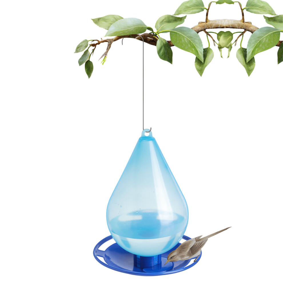 Droplet Bird Waterer Bird Feeder Hanging Wild Bird Feeder Squirrel Proof Seed Food for Yard Garden Outdoor Decoration