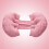 Women Gravida Women Splicing Solid Sleeping U-Shaped Pillow Abdominal Cushion 5