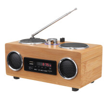 Altoparlante Mini portable Wireless Bluetooth Retro 3D Stereo Surround Subwoofer Supporto per Scheda TF per Macchine da Raccontare Storie per l'