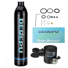500 ml Mini-Tauch-Sauerstoffzylinder Tank Lufttank Tauch-Atemgerät