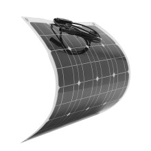 60W 12V Pannello Solare Pieghevole Semi-Flessibile charger Solare con MC4 per RV Auto Moto Barca