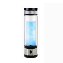 Tragbarer wasserstoffreicher Wasserhersteller Elektrolyse Ionisierer Wasserflasche Glasbecher