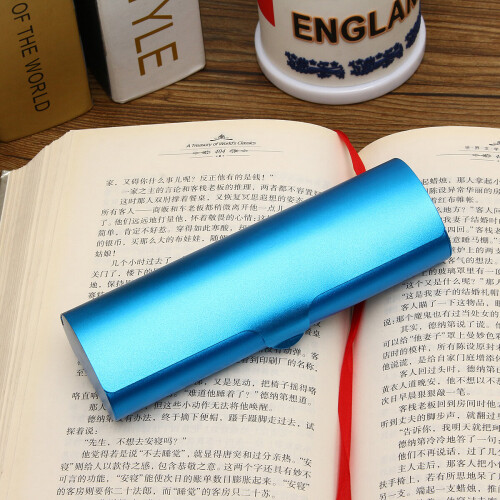 Frosted Matte Hard Metal Bril Bescherming Bril Doos Spectacles Box 2
