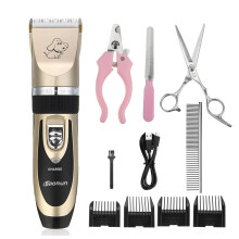 Kit di tosatura professionale per animali domestici electric wireless ricaricabile USB per gatti e cani.