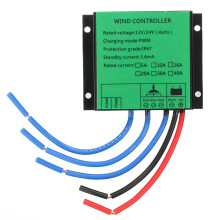600 W PWM Windturbinenregler 12 V/24 V Auto IP67 wasserdichter Windgeneratorregler