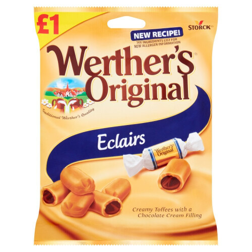 Werther's Original Eclairs 100g (Pack of 12) 1