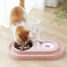 Distributore automatico di acqua per cani e gatti ciotola per cibo