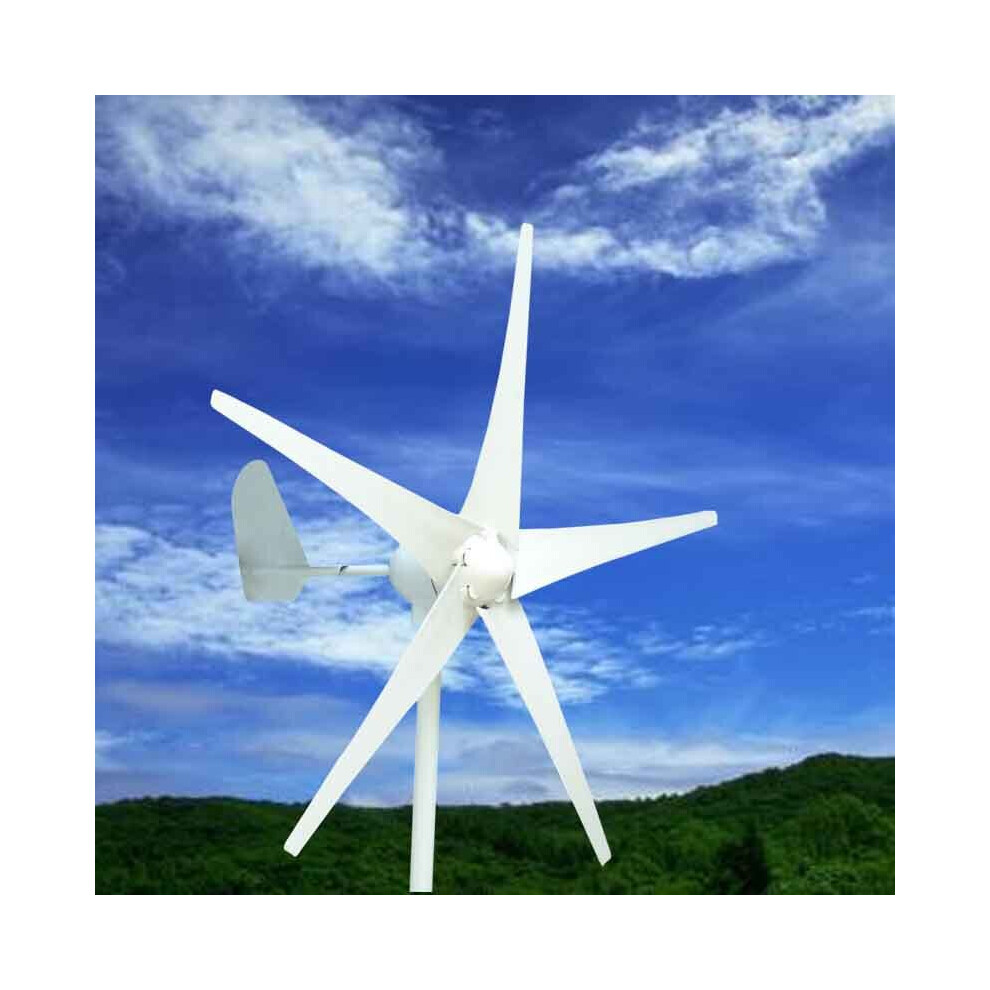400W Wind Turbine Wind Generator Dc 12V/24V 5 Blades With Windmill Charge Controller 6900280275010