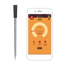 Digitales Probe-Fleischthermometer Küche Drahtloses Kochen BBQ Lebensmittelthermometer Bluetooth Ofen Grillthermometer Probe Grillen