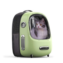 PETKIT Haustier Katzen-Rucksack-Tragetasche im Vintage-Stil Reise-Fenster wasserdicht atmungsaktiv für Haustierreise Hund-Katze Raumkapsel