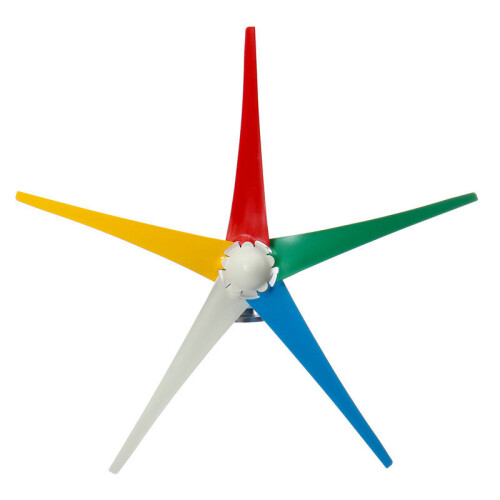 1400W Wind Generator 5 Colors Blades with Controller 1