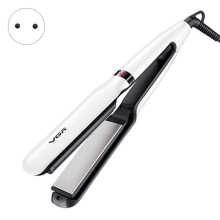 VGR Steilijzer Anti - Statisch Steilijzer Met Keramische Platen En LCD Display Haarstijlijzer EU Stekker V - 511